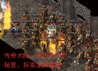 传奇大陆:征战沙巴克秘笈,探索龙城奥秘 传奇大陆:征战沙巴克秘笈,探索龙城奥秘