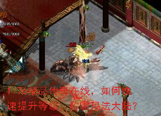 1.76精品传奇在线,如何快速提升等级,称霸玛法大陆? 1.76精品传奇在线,如何快速提升等级,称霸玛法大陆?