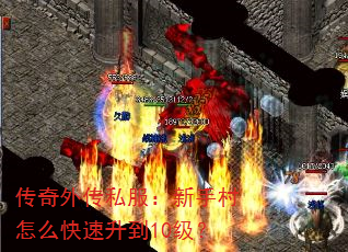 传奇外传私服:新手村怎么快速升到10级? 传奇外传私服:新手村怎么快速升到10级?