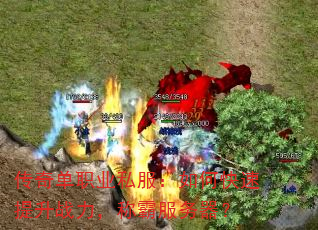 传奇单职业私服:如何快速提升战力,称霸服务器? 传奇单职业私服:如何快速提升战力,称霸服务器?