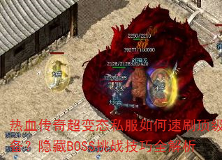 ��Ѫ���泬��̬˽�������ˢ����װ��������BOSS��ս����ȫ����