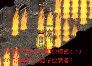 如何利用单机单职业模式在1000倍爆率下快速毕业装备? 如何利用单机单职业模式在1000倍爆率下快速毕业装备?