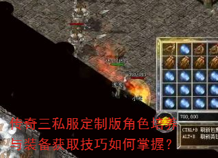 传奇三私服定制版角色培养与装备获取技巧如何掌握? 传奇三私服定制版角色培养与装备获取技巧如何掌握?
