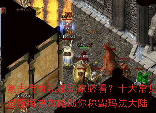 ���Ŵ���˽����ұؿ���ʮ�󳣼���������������ư��귨��½