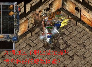 ���ͨ����ְҵ�趨��������˽������Ϸ���飿