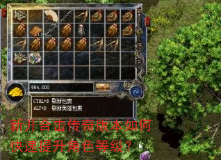 新开合击传奇版本如何快速提升角色等级? 新开合击传奇版本如何快速提升角色等级?