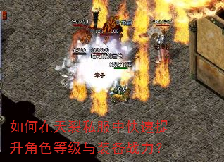 如何在天裂私服中快速提升角色等级与装备战力? 如何在天裂私服中快速提升角色等级与装备战力?