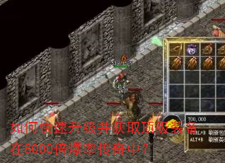 如何快速升级并获取顶级装备在8000倍爆率传奇中? 如何快速升级并获取顶级装备在8000倍爆率传奇中?