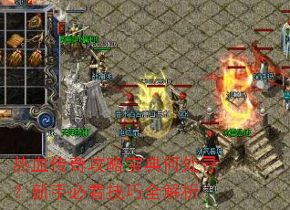 热血传奇攻略宝典何处寻?新手必看技巧全解析 热血传奇攻略宝典何处寻?新手必看技巧全解析