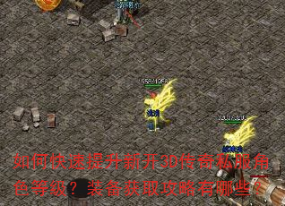 如何快速提升新开3D传奇私服角色等级?装备获取攻略有哪些? 如何快速提升新开3D传奇私服角色等级?装备获取攻略有哪些?