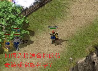 如何选择适合你的传奇游戏家族名字? 如何选择适合你的传奇游戏家族名字?